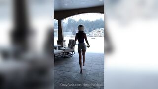 Christina Khalil Nipple Tease Snow Bodysuit Onlyfans Video Leaked - Influencers GoneWild