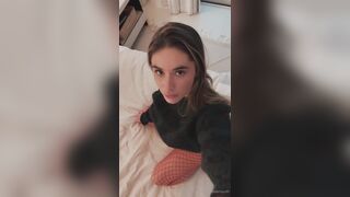 Natalie Roush Fishnet Stockings Lingerie Onlyfans Set Leaked - Influencers GoneWild