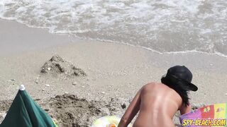 Topless Voyeur Beach Amateur MILFs - Spy-Beach Video