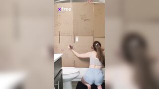 Petite Slut Sucks Big Cocks at the Gloryhole - Mariahmoneybags - @make6's Sex Reel