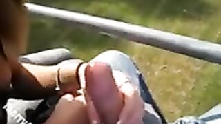 Merry4Fun - Cable Way Blowjob - Tnaflix.com