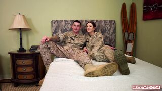 Kendra And Valentino San Diego Marine Couple | Teen - F40