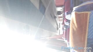 Masturbating On A Public Bus - Webcam Solo | Amateur - T87