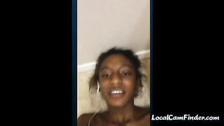 Hot Ebony With Big Tits On Webcam Part 3 | Amateur - M49