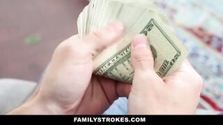 ❤️FamilyStrokes - Seduced By Slutty Stripper Step Sister