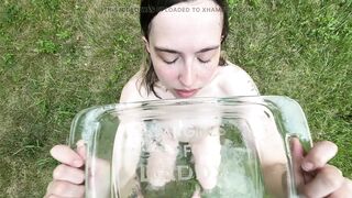 Homemade Amateur Piss Drinking Golden Shower