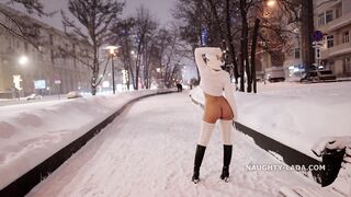 Winter walk - Naughty Lada