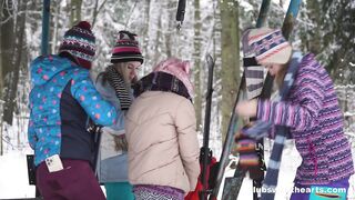 Snow Bunnies 2 - Lisa Nixon aka Lisa Asil, Sirena Milano, Aliska Dark, Funky Town