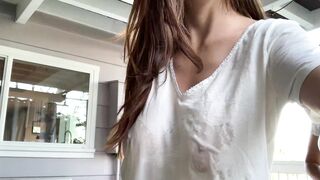 Danielley Ayala Emily Cheree Wet T-Shirt OnlyFans Video Leaked