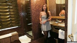 Beautiful Italian Girl Caught Stealing And Fucked Anal And DP With Her Own Boss !!!