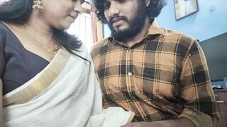 Mallu couple first night video, First night sex, Kerala saree first night hot romance with sex, Mallu couple first night sex