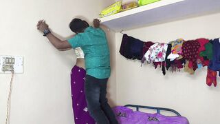 Sexy indian odia housewife and step brother make sex relation in bed room (Desi wife romance and sex)