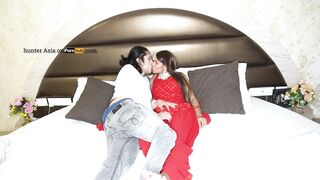 First Romantic Honeymoon After Marriage - Indian Couple Sex