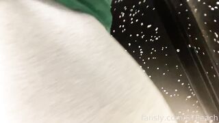 STPeach Public Bathroom Ass Flash Fansly Set Leaked