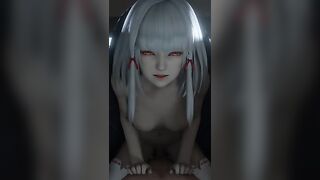 Red Eyed Succubus Riding Cock POV | Hentai - M40