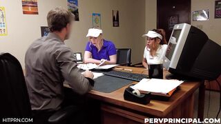 PervPrincipal - Double Bogey - Khloe Kapri, Sydney Paige, Ryan Mclane