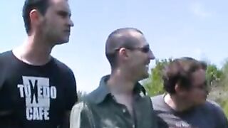 Amateur - Outdoor - German Gangbang