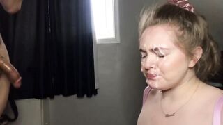 Massive Cumshot Facial when No Faptember ends