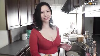 Young Stud Finds Hookup App Of His Friend's Sexy Japanese MILF Mom - Ai Sayama