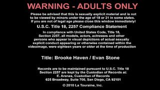 Brooke Haven Fucking In The Living Room With Her Big Tits – Evan Stone